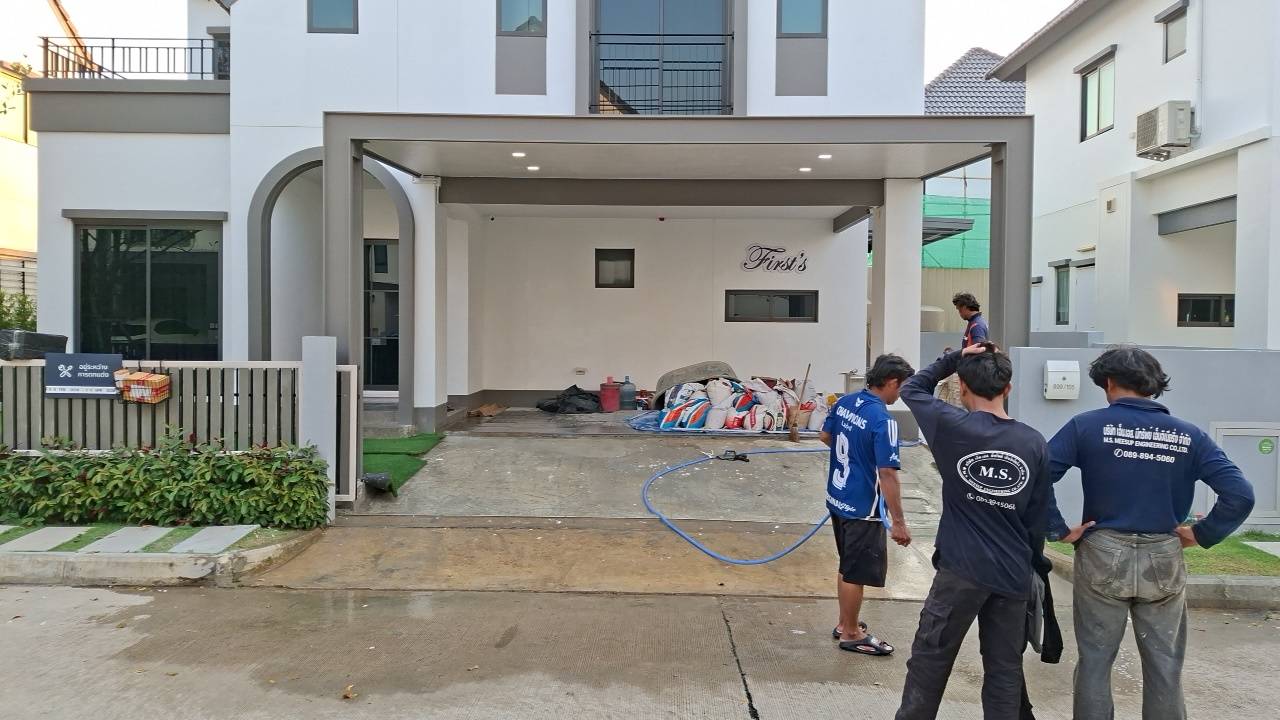 ส่งมอบงานต่อเติมบ้านให้ลูกค้า